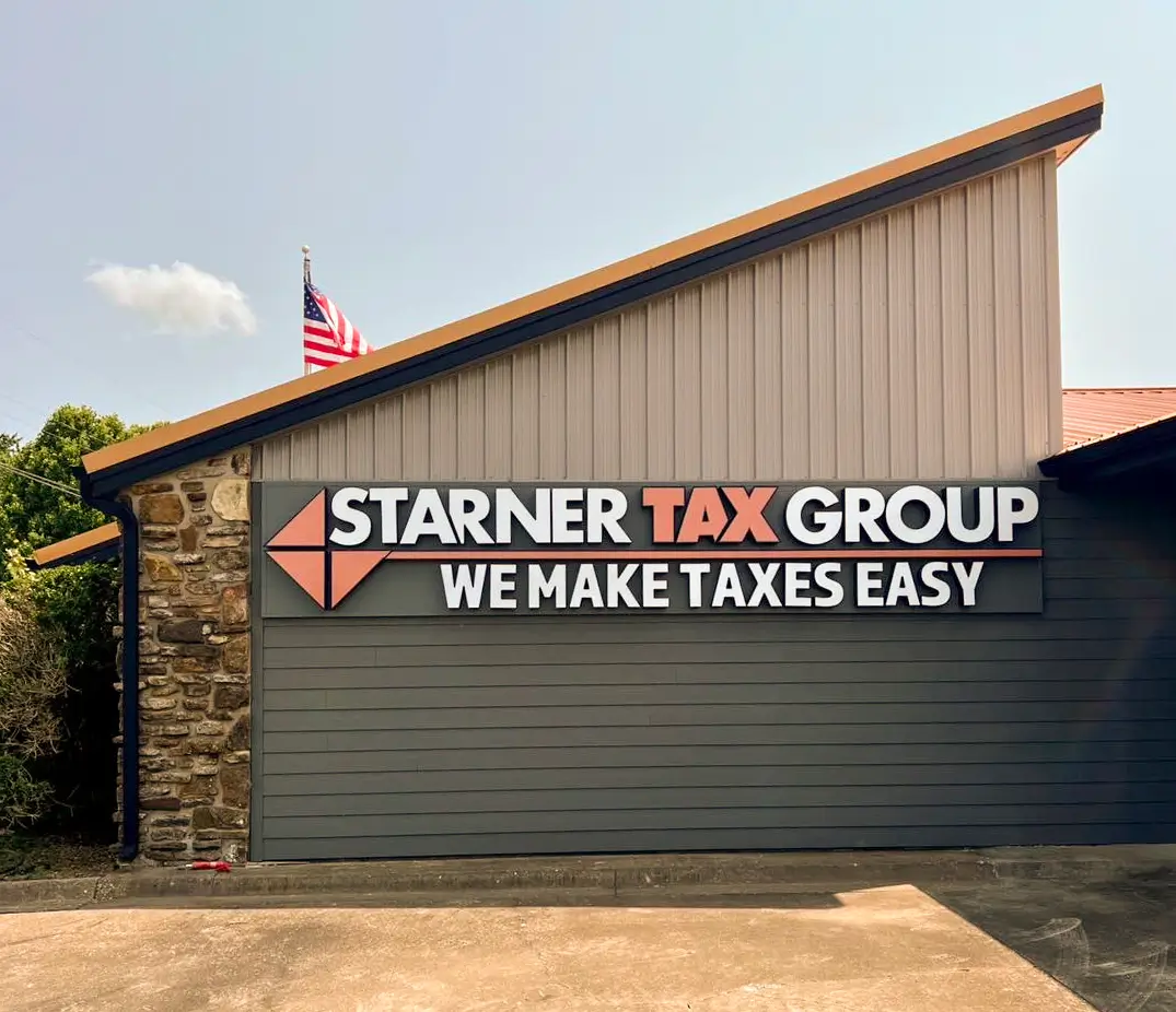 Starner Tax Group sign