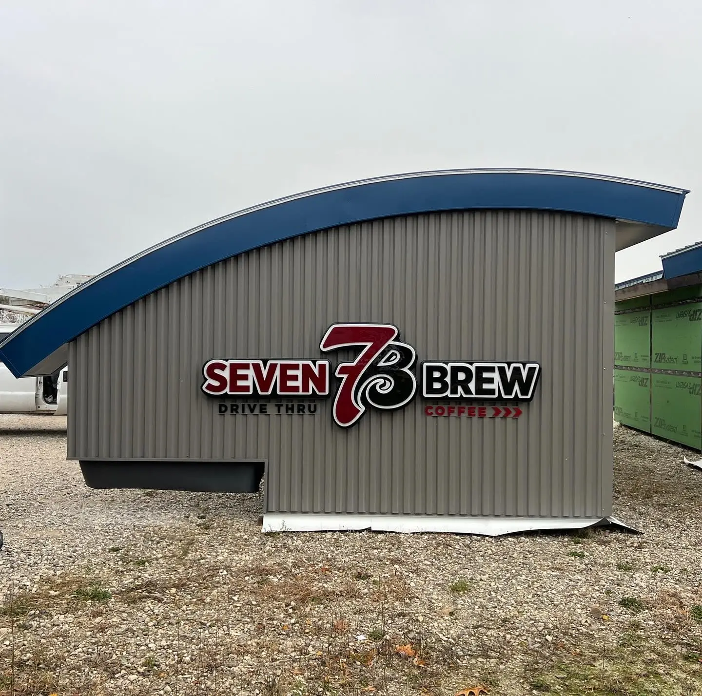 Seven Brew Sign