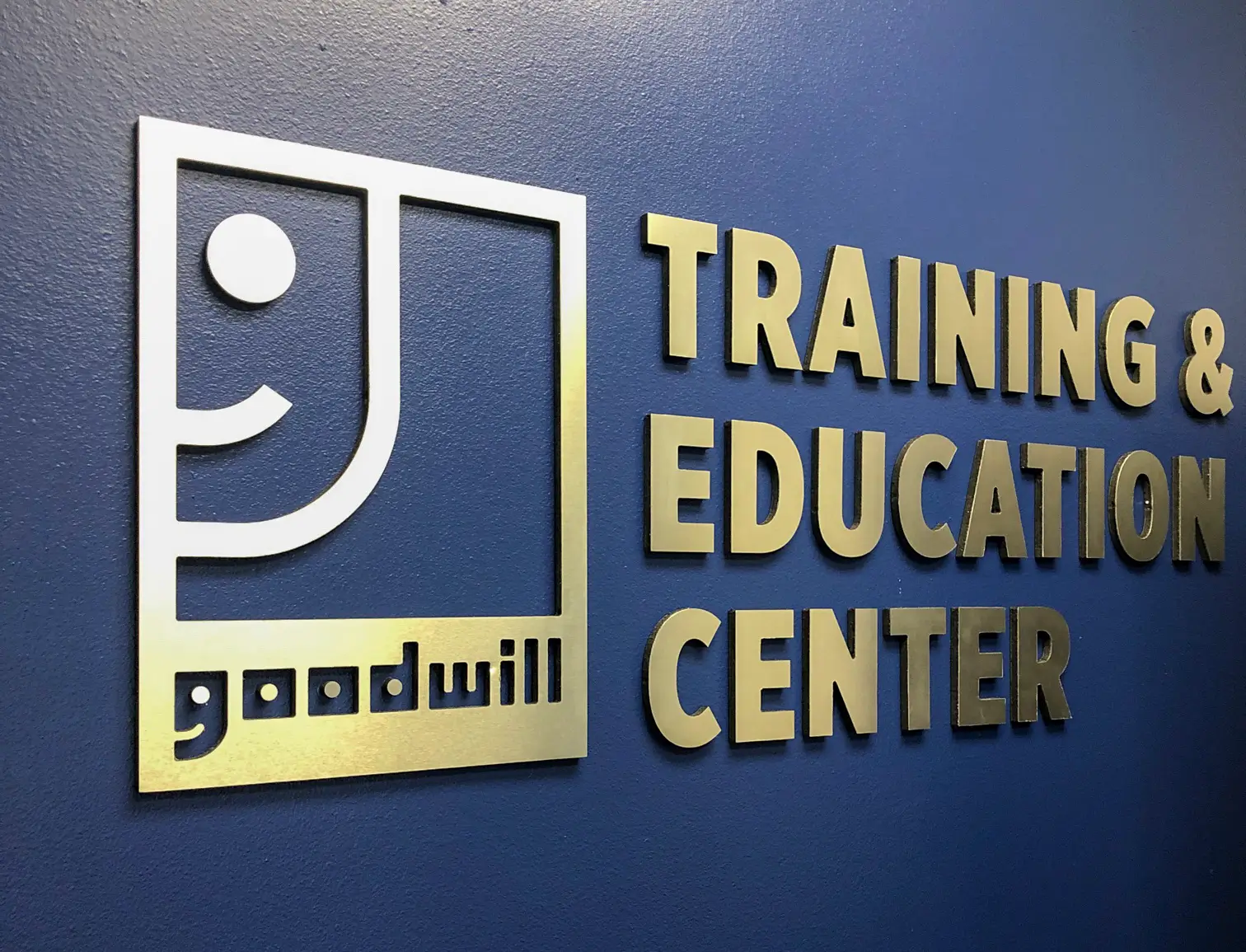 Goodwill Training Center sign